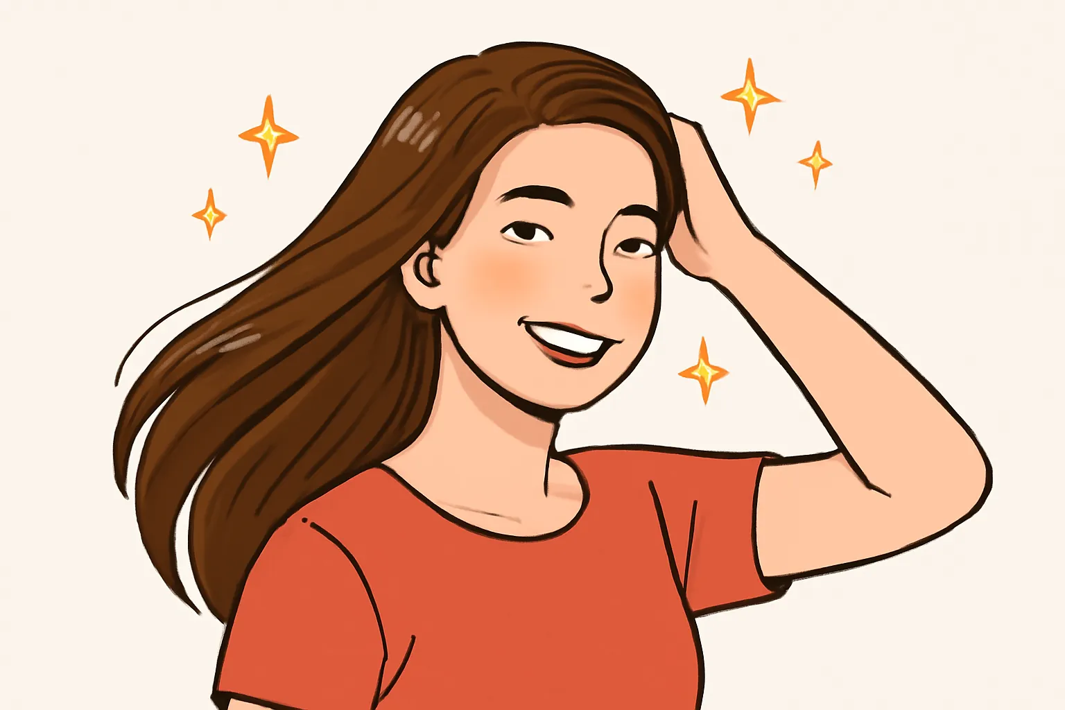 아침머리 셀프헤어관리 건강한모발 헤어스타일