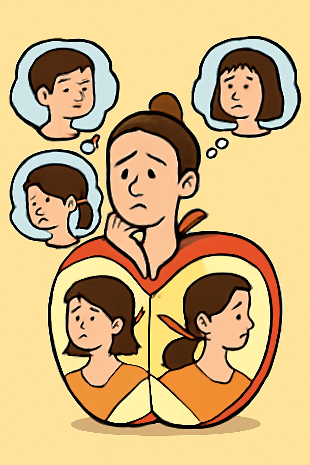 아침셀프헤어관리 여성헤어스타일 단발 숏컷 묶음 고민