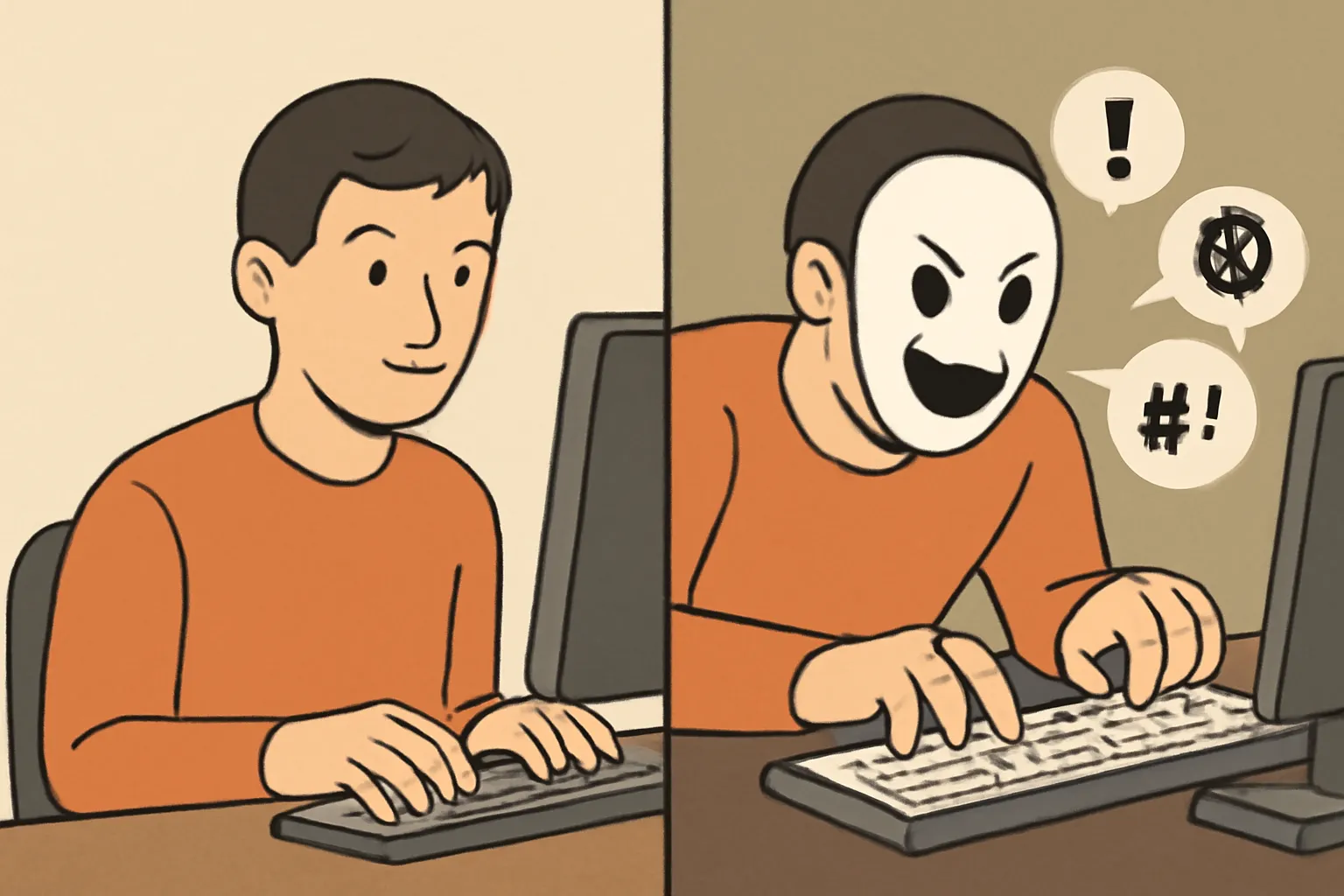 온라인게임커뮤니티 익명성 이중성 공격적댓글 갈등관리 소통