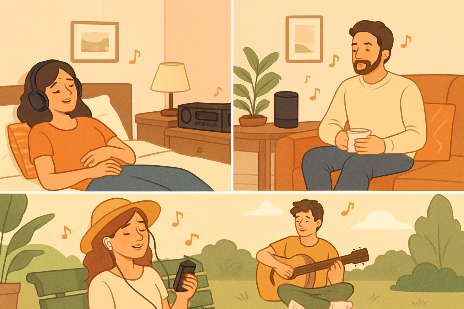 음악감상환경 침실거실야외 헤드폰 블루투스스피커