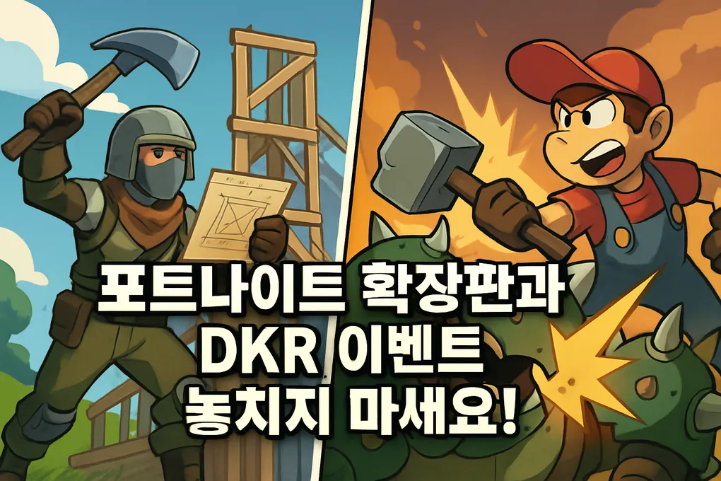 게임 세계를 확장하는 포트나이트 업데이트와 DKR 소식