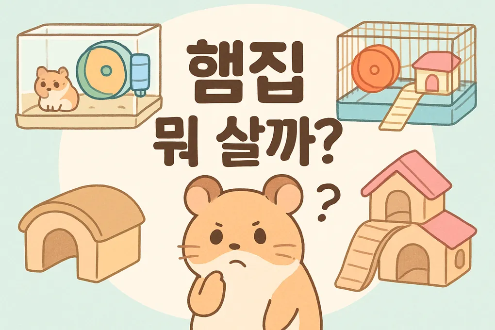 햄스터 케이지 선택 고민기: 어떤 하우스가 좋을까?