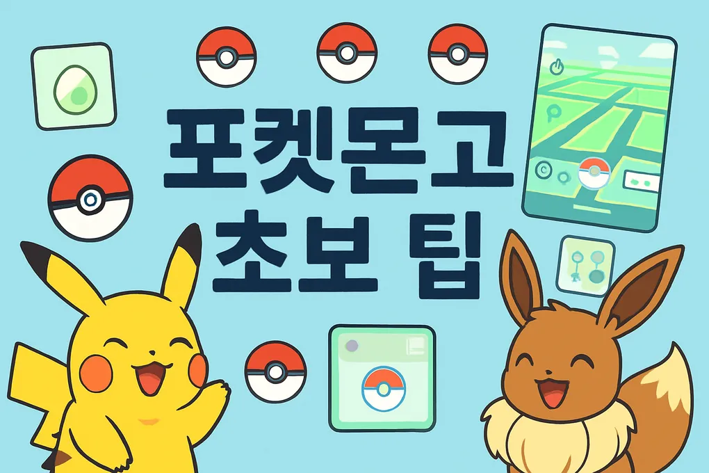 포켓몬고 초보 팁 모음 - 돈 안 쓰고 즐기기!