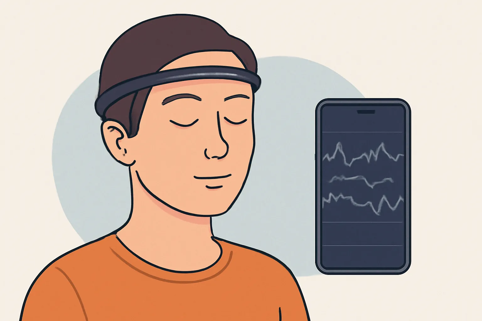 muse2 뇌파측정기 헤드밴드 명상 스마트폰앱